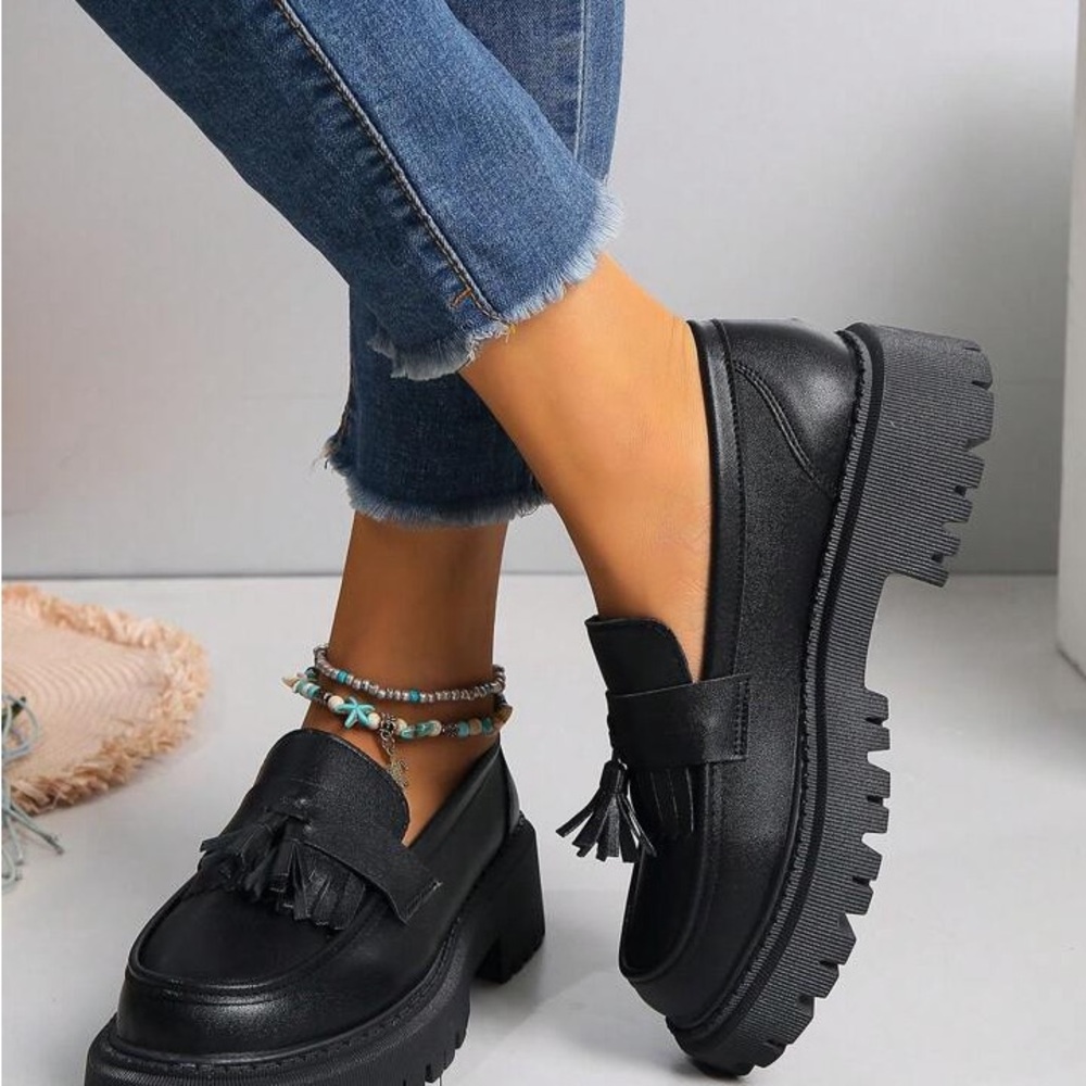 Thick Bottom Oxford Shoes